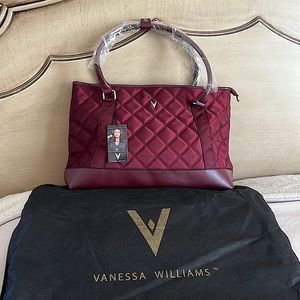 Vanessa Williams laptop tote, Guilted Laptop Tote